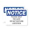 Signmission Please Shut The Gate Do Not Disturb Livestock, 7 in W x Rectangle, Vinyl Decal OS-2PACK-NS-D-57-L-17589 - alternate 1